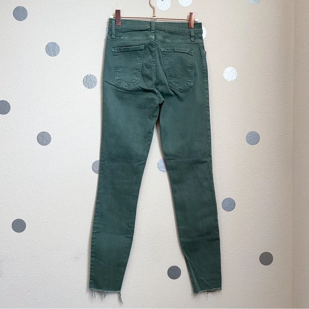 Current/Elliot The Highwaist Stiletto Jeans with Cut Raw Hem - Picture 2 of 10